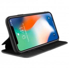 други,аксесоари,contact,lite,standing,iphone,11,pro,max,silicone,phone,case,black,(black)