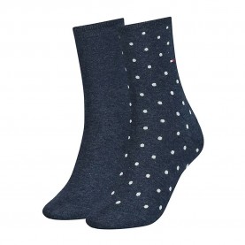 чорапи,дамски,чорапи,tommy,hilfiger,dot,classic,socks,2,pairs,blue,(jeans)