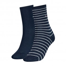 чорапи,дамски,чорапи,tommy,hilfiger,small,stripe,classic,socks,2,pairs,blue,(midnight,blue)