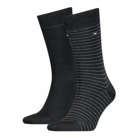 чорапи,мъжки,чорапи,tommy,hilfiger,small,stripe,classic,socks,2,pairs,black