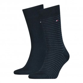 чорапи,мъжки,чорапи,tommy,hilfiger,small,stripe,classic,socks,2,pairs,dark,navy,(blue)