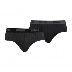 боксерки,мъжко,бельо,puma,basic,boxers,2,units,grey,(dark,grey,melange,black)