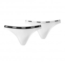 Puma 603031001 panties 2 units - White (White / White) дамско,бельо,дамски,бикини,и,танкини,puma,603031001,panties,2,units,white,(white,white)