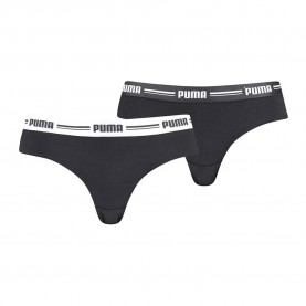 дамско,бельо,дамски,бикини,и,танкини,puma,hang,brazilian,panties,2,units,black,(black)