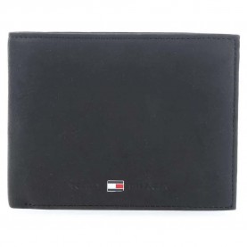 портфейли,и,портмонета,tommy,hilfiger,johnson,flap,and,coin,pocket,wallet,black,(black)