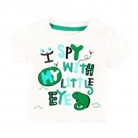 тениска,детски,тениски,boboli,knit,short,sleeve,t,shirt,off,white,(white)