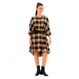 рокля,дамски,поли,и,рокли,toi&moi,tartan,check,tent,with,illusion,belt,midi,dress,red,(check)
