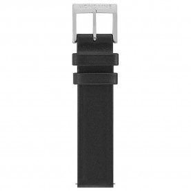 други,аксесоари,mondaine,genuine,leather,quick,release,strap,black,(black)