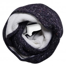 шал,ръкавици,шапки,и,шалове,superdry,gracie,cable,scarf,blue,(boston,navy,tweed)
