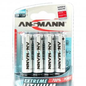 батерии,ansmann,1x4,extreme,lithium,mignon,aa,lr,6,batteries,silver,(silver)