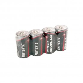 батерии,ansmann,1x4,c,lr,14,red,line,baby,alkaline,battery,black