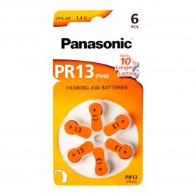 батерии,panasonic,pr,13,zinc,air,button,battery,6,units,orange,(orange)