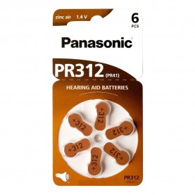 батерии,panasonic,pr,312,zinc,air,button,battery,6,units,red,(red)