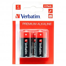 батерии,verbatim,1x2,baby,c,lr,14,49922,battery,black,(black)
