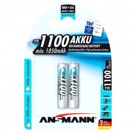 батерии,ansmann,1x2,nimh,1100,micro,1050mah,aaa,rechargeable,battery,silver,(silver)