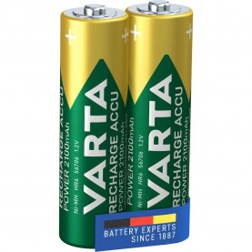 батерии,varta,1x2,rechargeable,aa,ready2use,nimh,mignon,batteries,2100mah,green,(green)