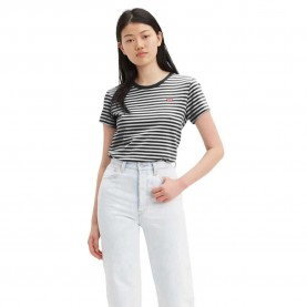 тениска,дамски,тениски,levi´s,®,the,perfect,39185,short,sleeve,t,shirt,white,black,(raita,stripe,cavi)