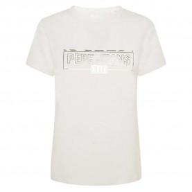 тениска,дамски,тениски,pepe,jeans,betty,short,sleeve,t,shirt,off,white,(white)