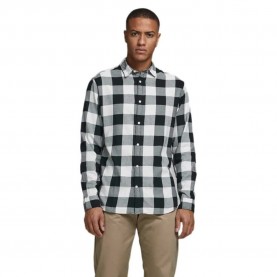 риза,с,дълъг,ръкав,мъжки,ризи,jack,&,jones,gingham,twill,long,sleeve,shirt,whisper,white,slim,fit,(white)
