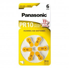 батерии,panasonic,pr,10,zinc,air,button,battery,6,pieces,orange,(white)
