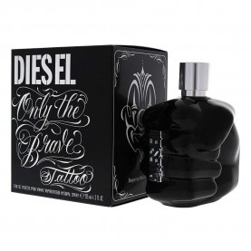 дамски,парфюми,diesel,only,the,brave,tattoo,limited,edition,125ml,vapo,eau,de,toilette,black
