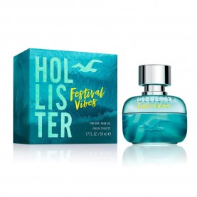 Hollister california fragrance Festival Vibes Eau de toilette 50ml - Blue (Blue) мъжки,парфюми,hollister,california,fragrance,festival,vibes,eau,de,toilette,50ml,blue,(blue)