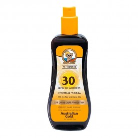 Australian gold Carrot Spray Oil SPF30 237ml Protector - Black (Brown / Orange) козметика,за,защита,от,слънце,australian,gold,carrot,spray,oil,spf30,237ml,protector,black,(brown,orange)
