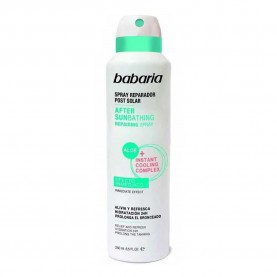 козметика,за,защита,от,слънце,babaria,aloe,after,sunbathing,repairing,spray,250ml,protector,white