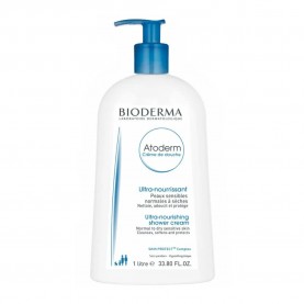 хигиена,тяло,bioderma,atoderm,cream,douche,1000ml,white