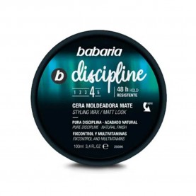 хигиена,коса,babaria,b,discipline,styling,wac,matt,look,wax,100ml,white,(white,matt)