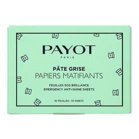 специфични,козметични,продукти,payot,pâte,grise,papiers,matifiants,emergency,anti,shine,sheets,50,units,green,(green)