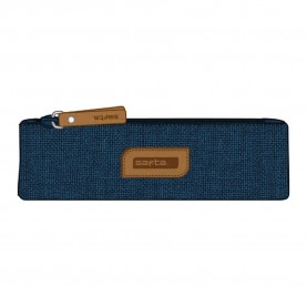 канцеларски,принадлежности,safta,ultramar,narrow,pencil,case,blue,(ultramar)