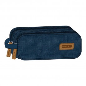 канцеларски,принадлежности,safta,ultramar,double,pencil,case,blue,(ultramar)