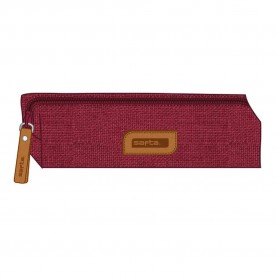 канцеларски,принадлежности,safta,cereza,square,pencil,case,red,(cherry)