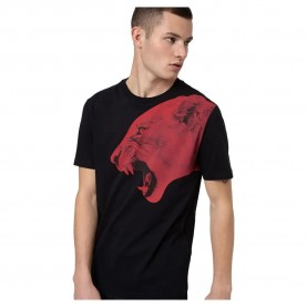 тениска,мъжки,тениски,hugo,denbei,short,sleeve,t,shirt,black,(red,black)