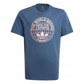 Тениска Adidas Originals Allover Print Pack short sleeve T-shirt - Crew Navy / White (Grey) тениска,детски,тениски,adidas,originals,allover,print,pack,short,sleeve,t,shirt,crew,navy,white,(grey)