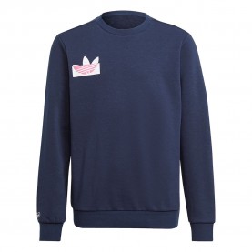 блуза,детски,блузи,adidas,originals,allover,print,pack,crew,sweatshirt,blue