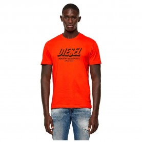 тениска,мъжки,тениски,diesel,diegos,a5,short,sleeve,t,shirt,poinciana,(orange)