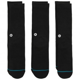чорапи,мъжки,чорапи,stance,icon,socks,3,pairs,black