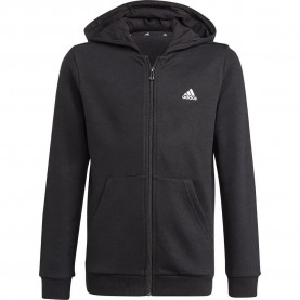 Яке Adidas Essentials tracksuit jacket - Black (Black / White) яке,детски,анцузи,adidas,essentials,tracksuit,jacket,black,(black,white)