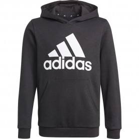 Суичър Adidas Essentials hoodie - Black (Black / White) суичър,детски,блузи,adidas,essentials,hoodie,black,(black,white)