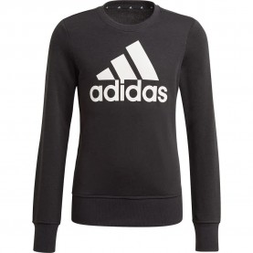 Блуза Adidas Essentials sweatshirt - Black (Black / White) блуза,детски,блузи,adidas,essentials,sweatshirt,black,(black,white)
