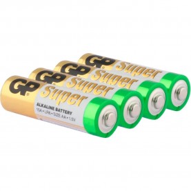 батерии,gp,batteries,4,super,aa,mignon,lr06,03015ac4,1.5v,alkaline,battery,white,(black)