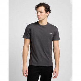 тениска,мъжки,тениски,lee,patch,logo,short,sleeve,t,shirt,grey,(washed,black)