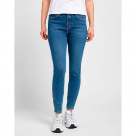 дънки,дамски,панталони,lee,scarlett,high,waist,zip,jeans,blue