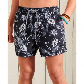 бански,гащета,мъжки,бански,костюми,superdry,super,5s,beach,volley,swimming,shorts,black,(black,hawaiian)