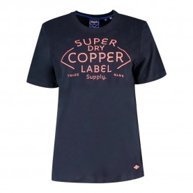тениска,дамски,тениски,superdry,workwear,graphic,short,sleeve,t,shirt,eclipse,navy,(blue)