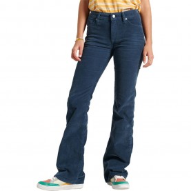 панталони,дамски,панталони,superdry,mid,rise,slim,cord,flare,pants,blue