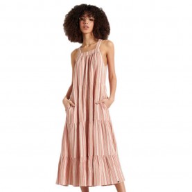 дамска,рокля,дамски,поли,и,рокли,superdry,sleeveless,embroidered,dress,pink