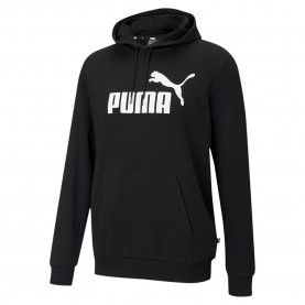 суичър,мъжки,пуловери,puma,essential,big,logo,hoodie,black
